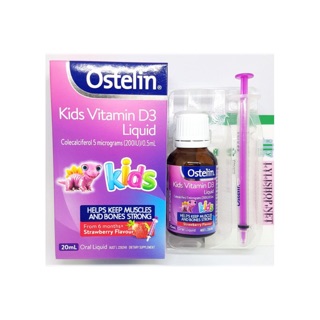 Vitamin D3 Ostelin cho bé 6 tháng trở lên