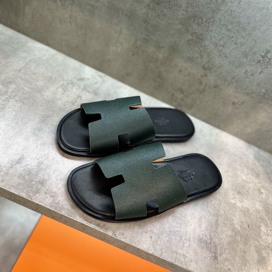 Dép lê quai ngang HM quai Xanh Rêu LA fullbox size 38-43