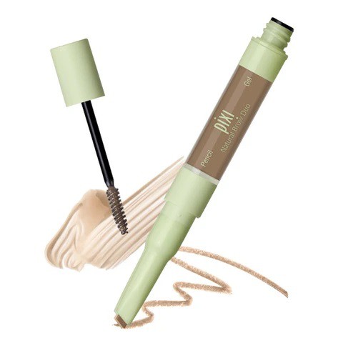 Pixi Beauty - Chì kẻ mày 2 đầu Pixi 2-in-1 Natural Brow Duo Brow Pencil & Gel 2.5ml