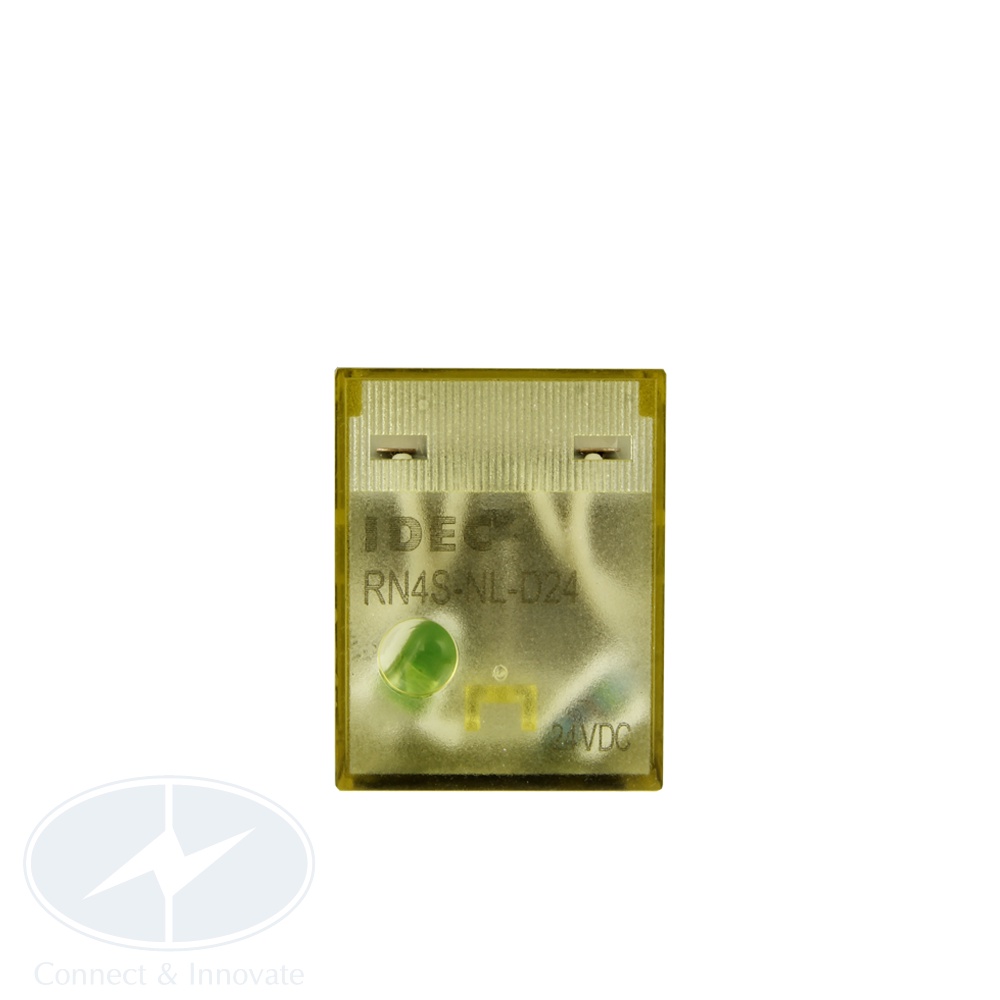 Relay kiếng Idec RN4S 3A, 14 chân dẹp, có đèn