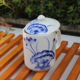 cốc uống trà gốm sứ Bát Tràng
