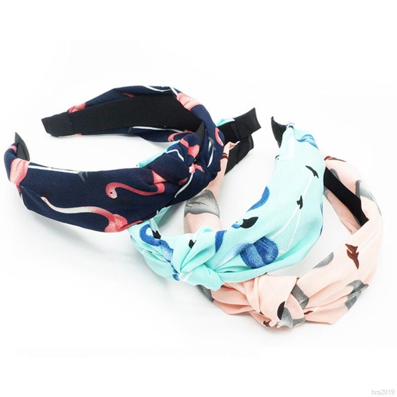 Simple Fashion  Wide-brimmed Knotted Cross Plaid Print Multicolor Hairband Women | BigBuy360 - bigbuy360.vn