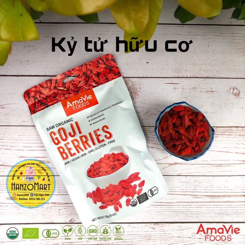 KỶ TỬ / KỈ TỬ HỮU CƠ GREEN NATURE (USDAO ORGANIC) 170gr