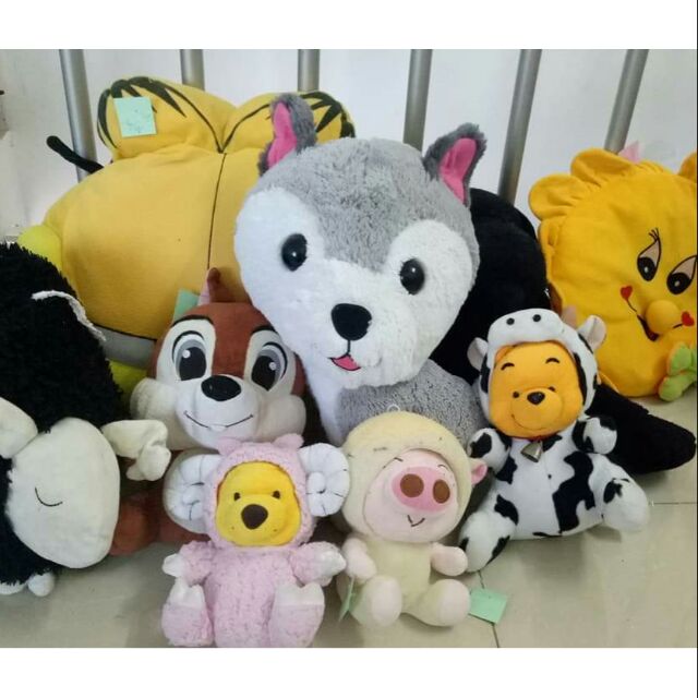 Gấu bông bu chó sóc