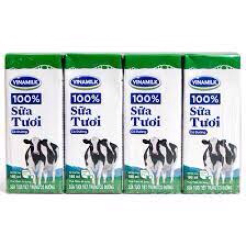 Sữa tươi Vinamilk 180ml  thùng 12 lốc