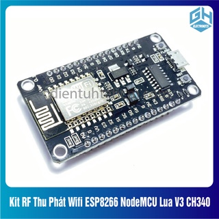 Mạch Kit ESP8266 RF Thu Phát Wifi NodeMCU Lua V3 CH340 kích thước(59 x 32mm)