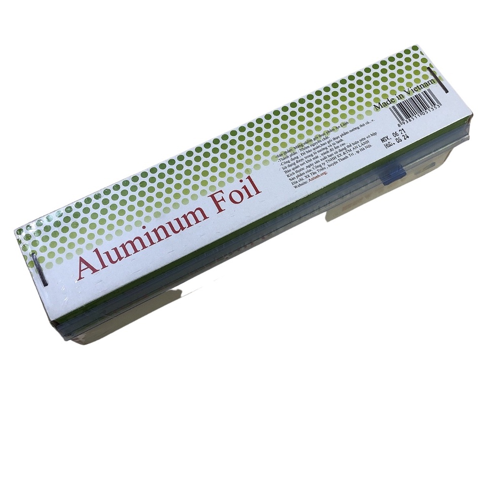 Màng Nhôm, Bạc Nướng Thịt, Bảo Quản Thực Phẩm An Lành  | Aluminum Foil 30cm 100m