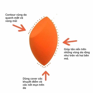 Bông Mút Trang Điểm Real Techniques Miracle Powder Sponge