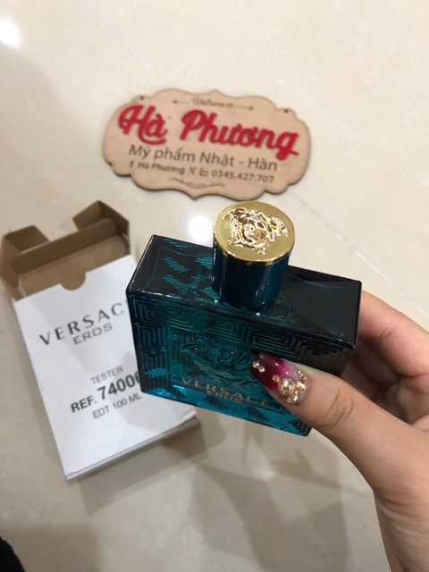 Nước hoa Eros versace vỏ xanh chuẩn AUTH | BigBuy360 - bigbuy360.vn