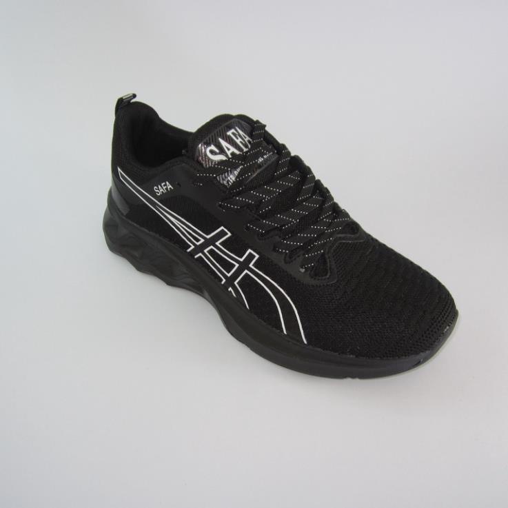 Giày Safa Thể Thao Sneakers Nam Màu Đen Trắng ,Xám ,Đen Full Đế Phylon Vải Dệt Siêu Nhẹ, Êm Chân ATS01 JOU