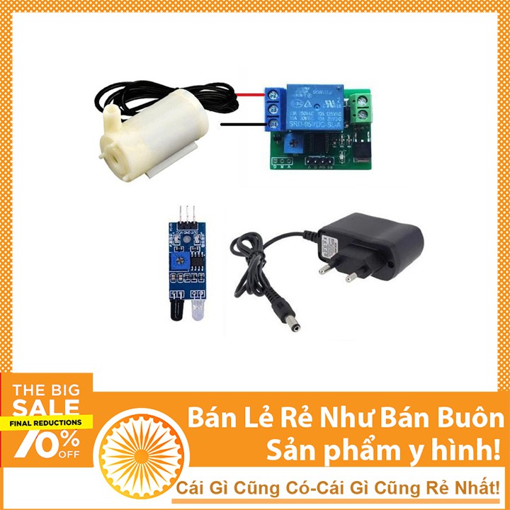 Combo Máy Rửa Tay Sát Khuẩn Tự Động Không Tiếp Xúc