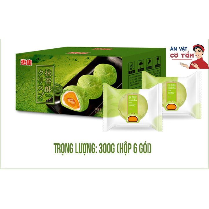 🌟SHOP KHUYÊN DÙNG🌟 BÁNH MATCHA TRÀ XANH TRỨNG MUỐI TAN CHẢY mềm dẻo thơm hàng cao cấp nội địa chính hãng