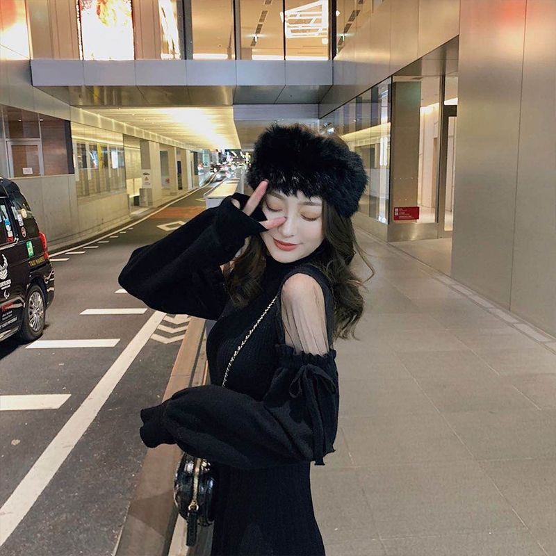 ĐẦM DÁNG SUÔNG TAY DÀI HOT HIT