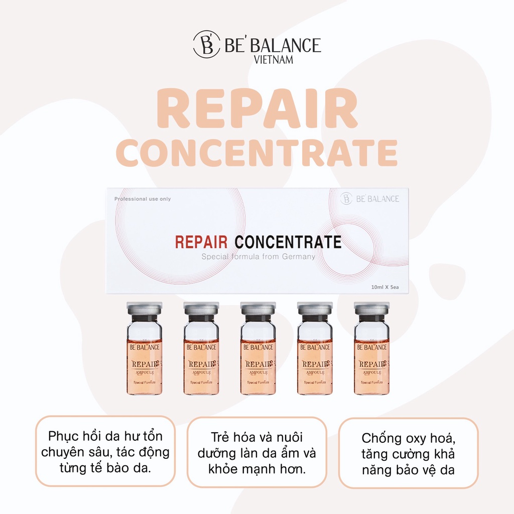 Tinh chất chuyên sâu Be'Balance Repair Ampoule 10ml x 5