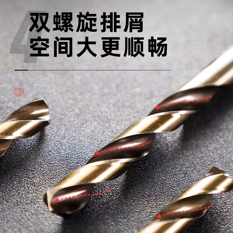 Bộ Mũi Khoan Xoắn M43 1-14mm Bằng Thép Không Gỉ Chuyên Dụng