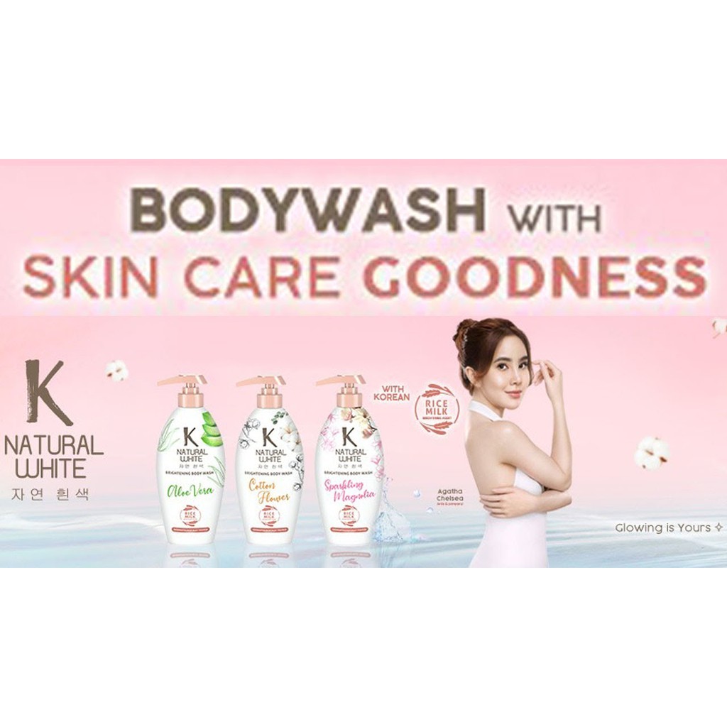Sữa Tắm Toàn Thân Làm Trắng Sáng Da Hiệu K-natural