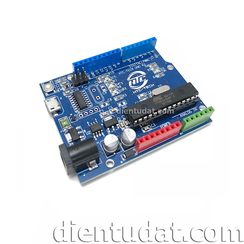 Mạch HTC Uno  R3 - Tương Thích Arduino Uno R3