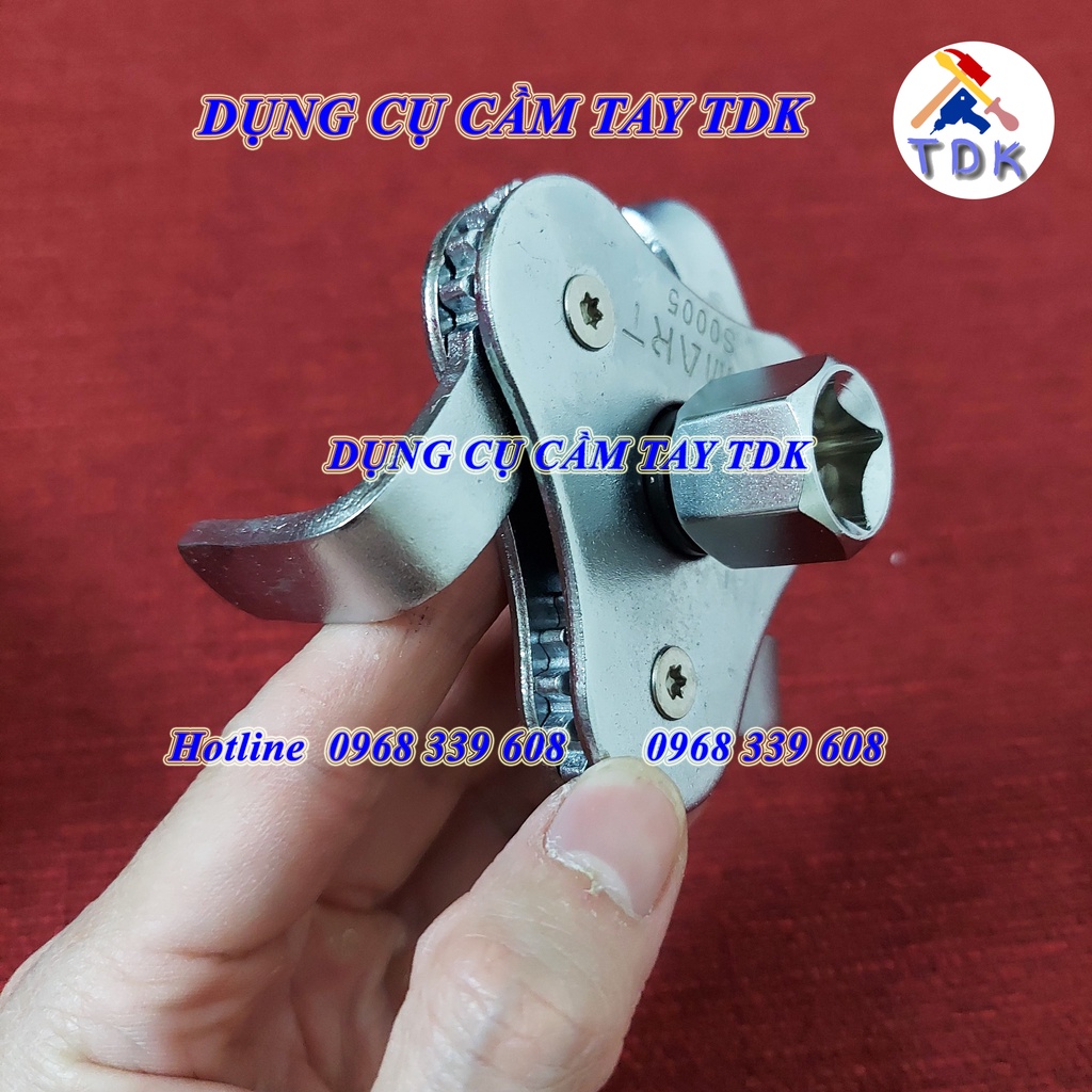 Cảo lọc dầu 3 chấu chân dẹp S0005 CMART, cảo lọc nhớt