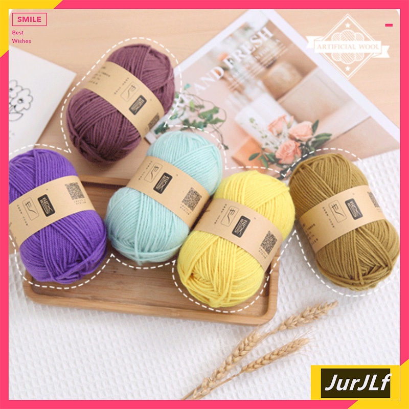 4ply 50g Sợi Mềm Acrylic 50g Đan Tay DIY