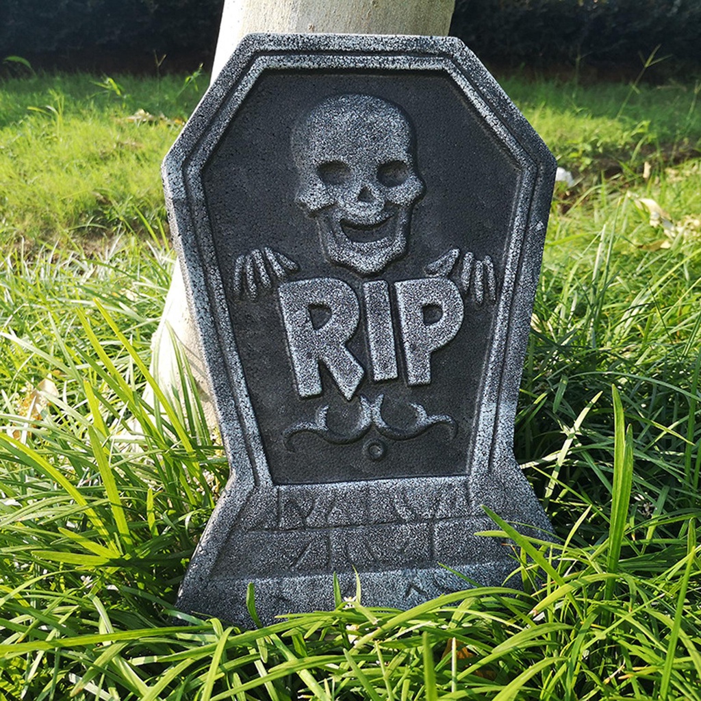 Đầu Lâu Nhện / Dơi Trang Trí Halloween Bằng Xốp A1H0