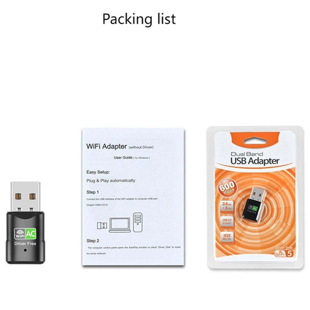 Usb Thu Sóng Wifi TAYLOR1 2.4G / 5G Cho Laptop PC