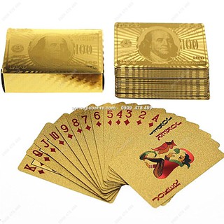 Bộ Bài Mạ Vàng Cao Cấp
