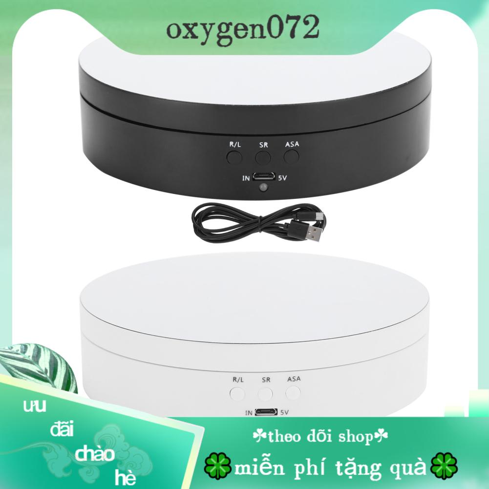 Oxygen072 Oxygen072 3 tốc độ Giá đỡ màn hình xoay điện 360 đồ trang sức có thể Sạc USB