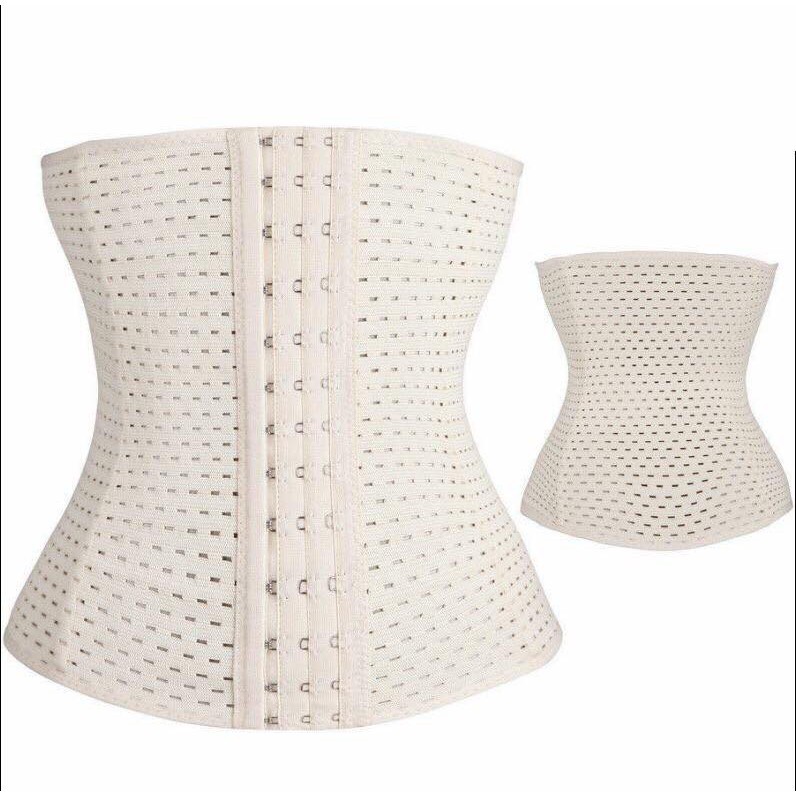 Đai nịt bụng sau sinh - 6 nấc cài 3342 gen nịt bụng chống cuộn thế hệ mới Freesize