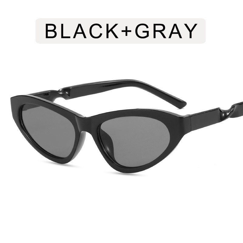 (KIQI-FASHION) COD Kính Mát Mắt Mèo Chống Tia Uv400 Thời Trang Mới