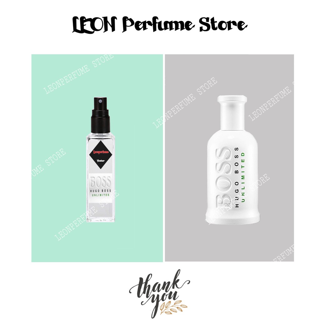 💎LEON💎Nước hoa dùng thử Hugo Boss Bottled Unlimited Tester 5ml/10ml