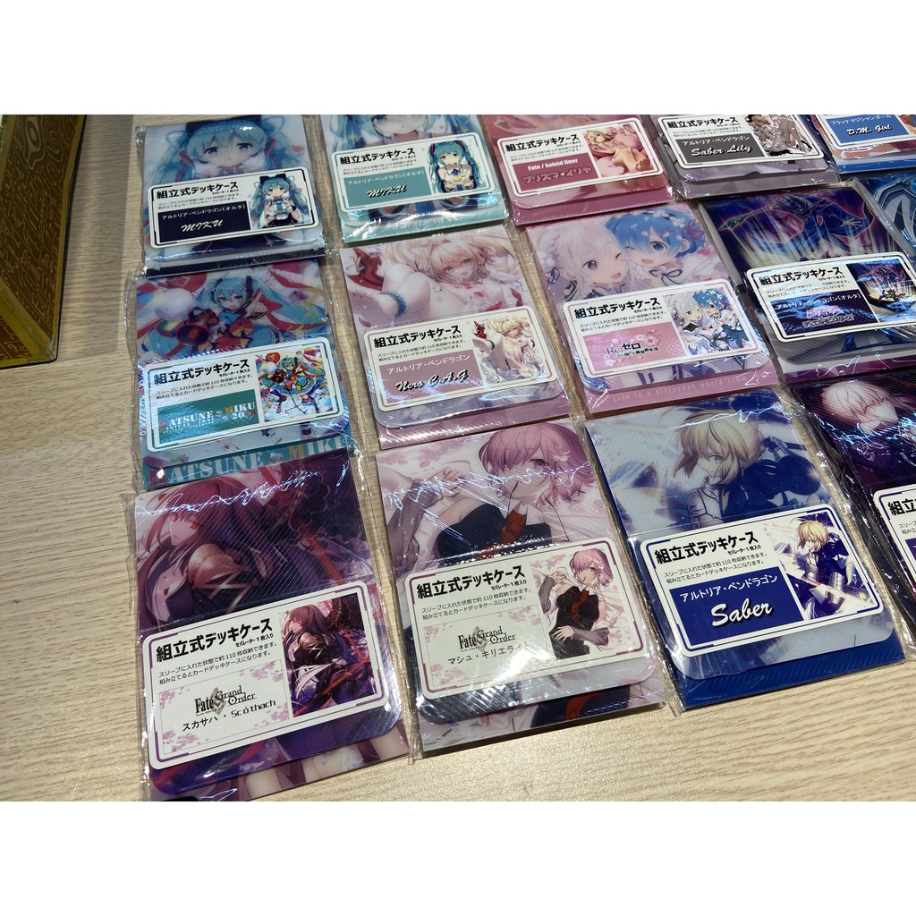 Hộp Đựng Thẻ Bài Card Game Yugioh, MTG, Vanguard, Pokemon Hình Hatsune Miku