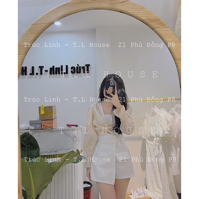 [ 𝐅𝐑𝐄𝐄 𝐒𝐇𝐈𝐏 ] SÉT 3 MÓN XOẮN EO HÓT HIT ÁO DÀI TAY CHUN TƠ ÓNG HÀNG ĐẸP LẮM Ạ