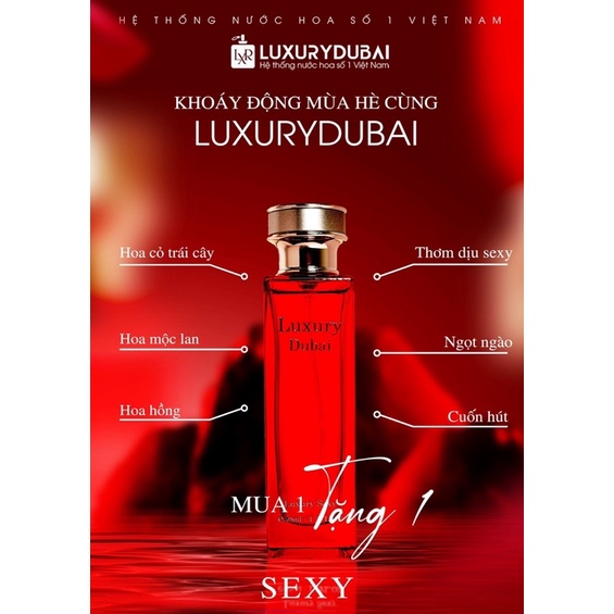 Tinh dầu Nước hoa Luxury Dubai dịu nhẹ quyến rũ
