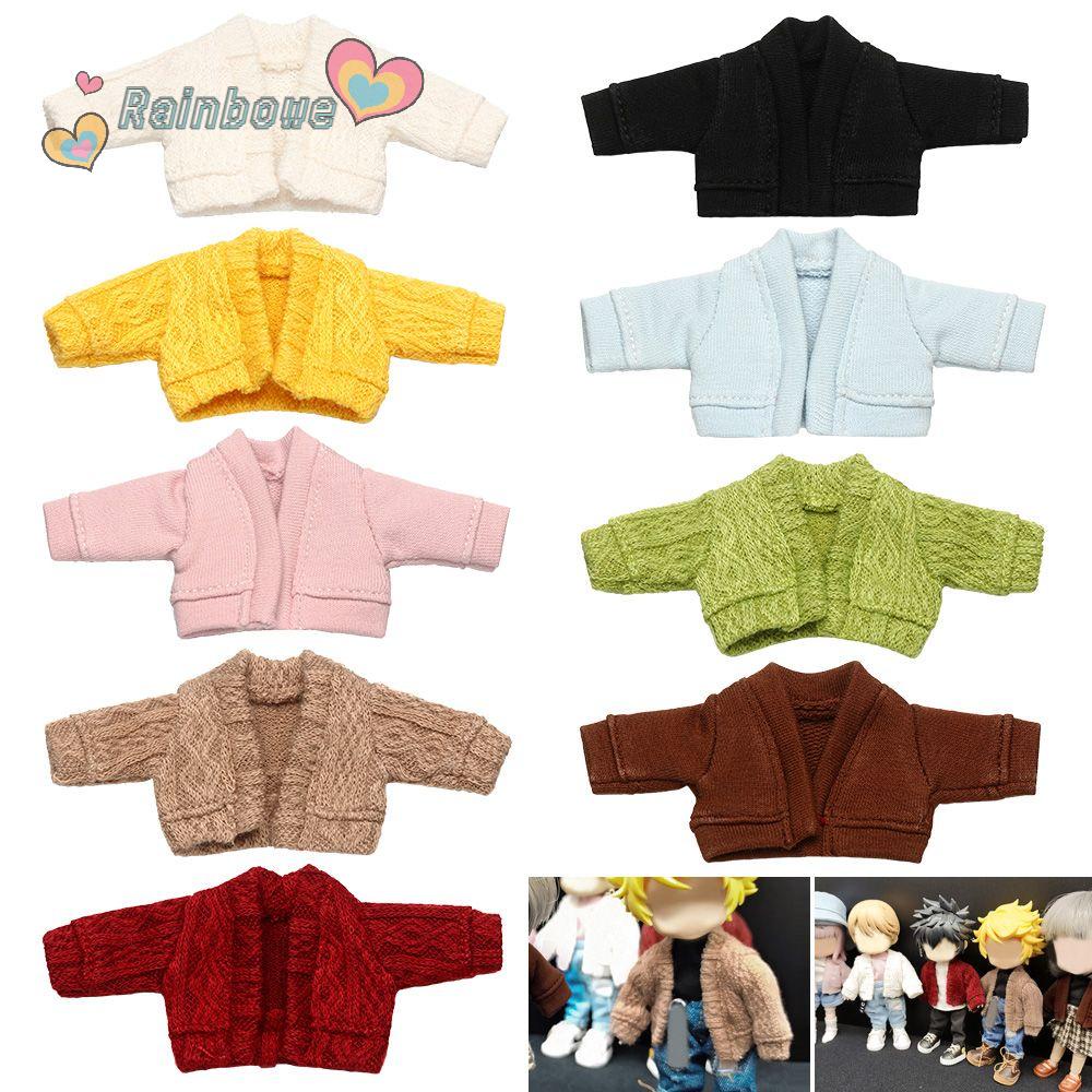 Đồ Chơi Áo Khoác Len Cardigan Nhiều Màu Sắc Cho Búp Bê Barbie Tỷ Lệ 1/12