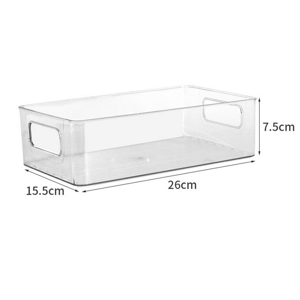 Mauno. Hộp lưu trữ máy tính để bàn đựng mỹ phẩm dung tích lớn Acrylic cho phòng gia đình