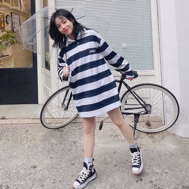 AWEE SHIRT - Polo sọc tay dài | BigBuy360 - bigbuy360.vn