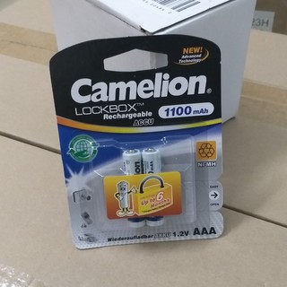 Pin sạc AA AAA Camelion 2700,2500, 2300, 1100, D900 mAh 1.2V (1 vỉ 2 viên)