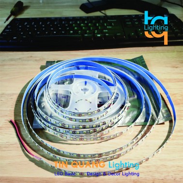 CUỘN LED DÂY 5 MÉT 12V, Cuộn led dây dán 12V 2835 * 120 led / Mét có keo 2 mặt