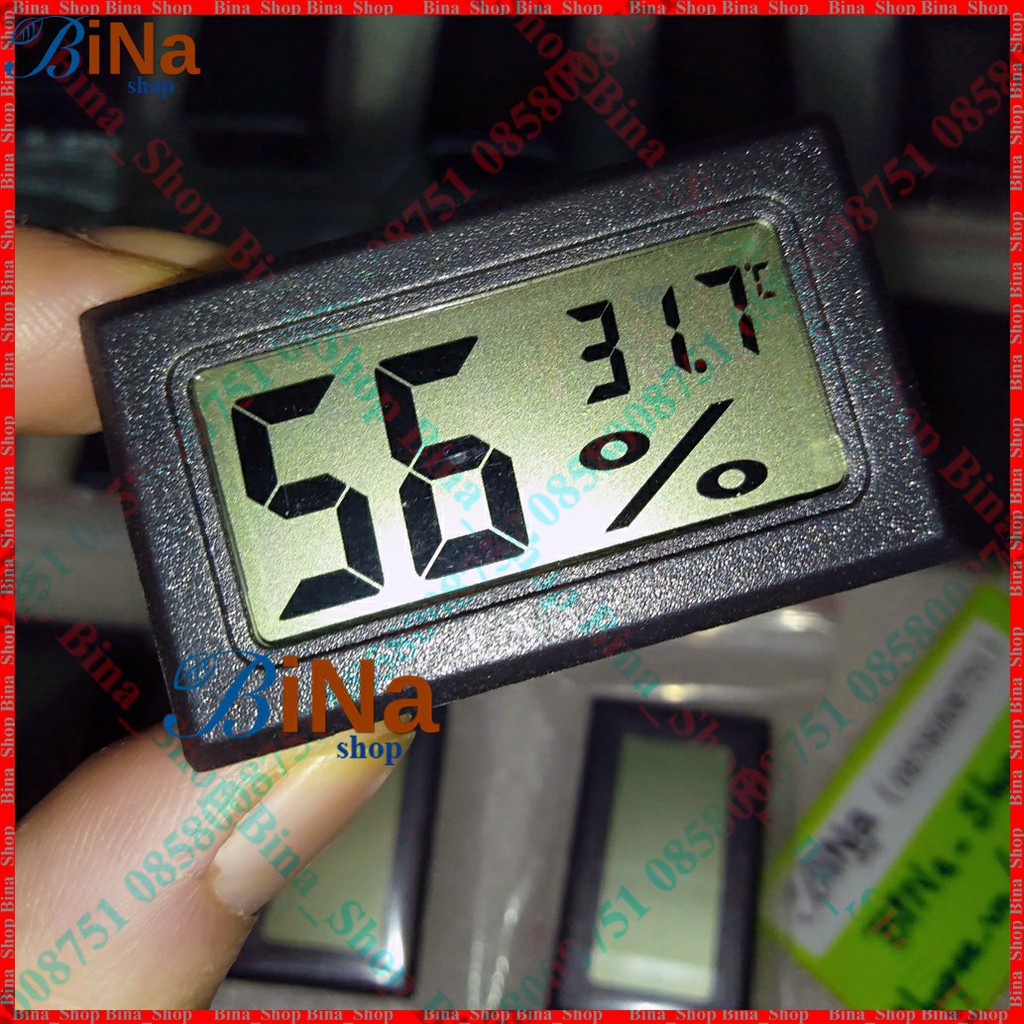 Đồng hồ đo nhiệt độ và độ ẩm không dây (pin mua riêng)