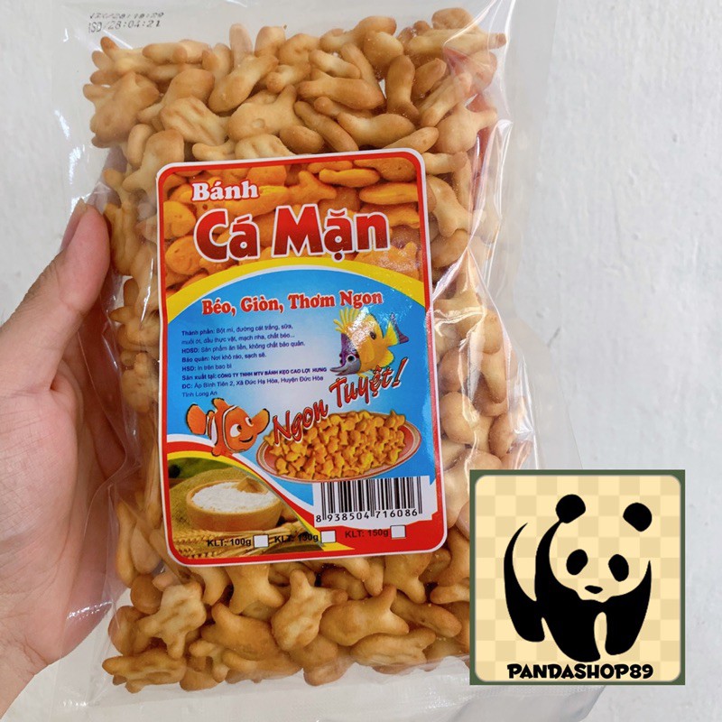 Bánh cá mặn đóng gói