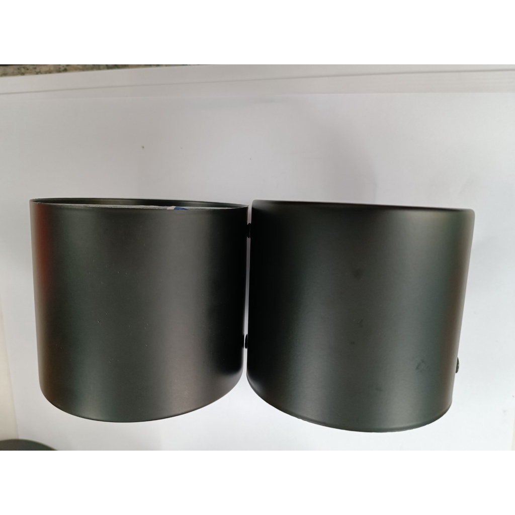 Đèn Ống Bơ 7w,12W / 18W Vỏ Đen, Đèn Led Ống Bơ Tán Quang Trang Trí Trần