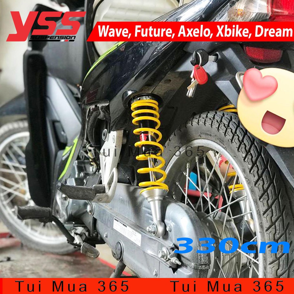 PHUỘC YSS E-SERIES  gắn WAWE, DREAM, FUTURE, AXELO, XBIKE mẫu mới 2020