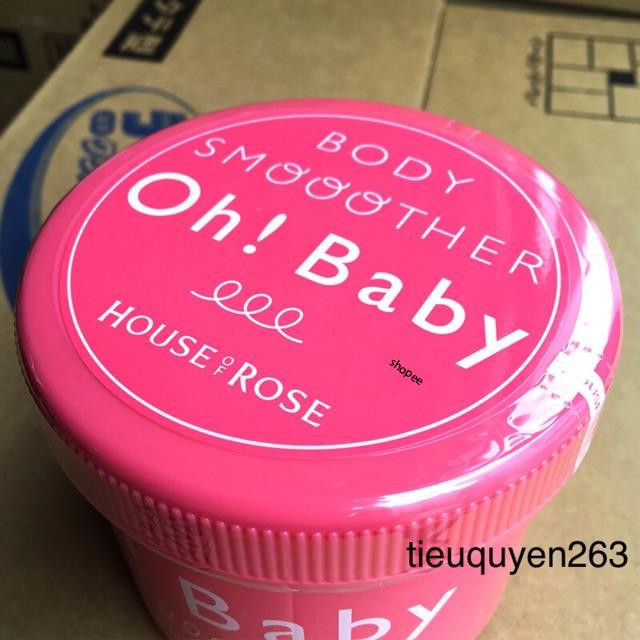 Tẩy da chết toàn thân Oh! Baby