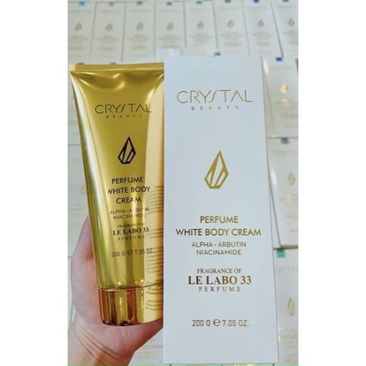 Kem dưỡng trắng da body hương nước hoa Le Labo 33 CRYSTAL Perfume white body cream