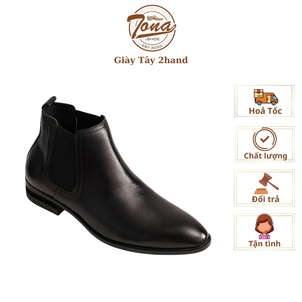 Chealsea Boots Da Cao Cấp Dành Cho Nam