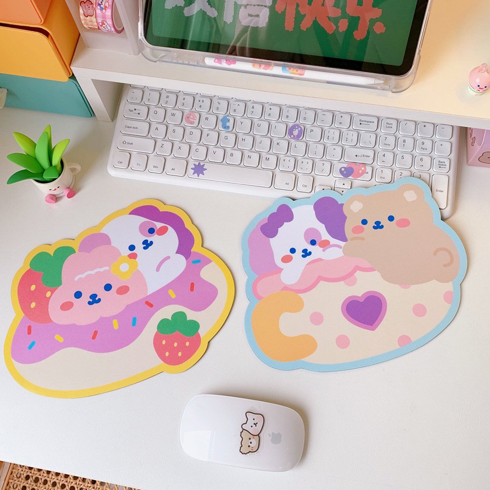 Tấm Lót Chuột Để Bàn Xinh Xắn Chống Thấm Nước, Chống Trơn Trượt A207 CUTE ACCESSORIES TOP 1