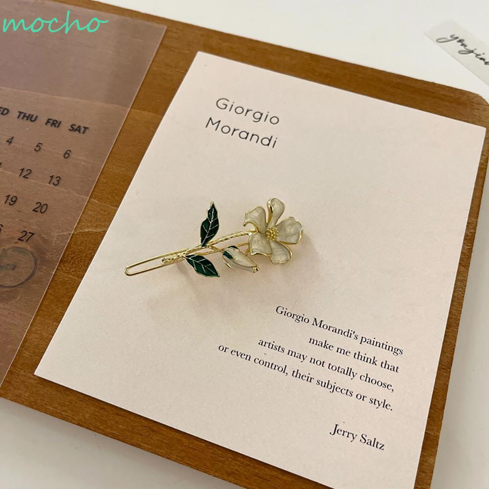 Kẹp Tóc Kim Loại Hình Bông Hoa Thời Trang Cho Nữ