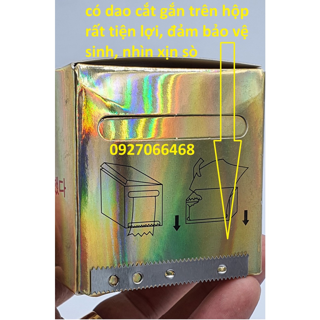 CUỘN NILON Ủ KEM PHUN XĂM THẨM MỸ loại cuộn to 6cm siêu rẻ và loại có hộp