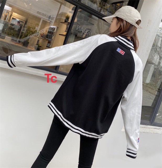 Áo khoác bomber bóng chày ny | BigBuy360 - bigbuy360.vn