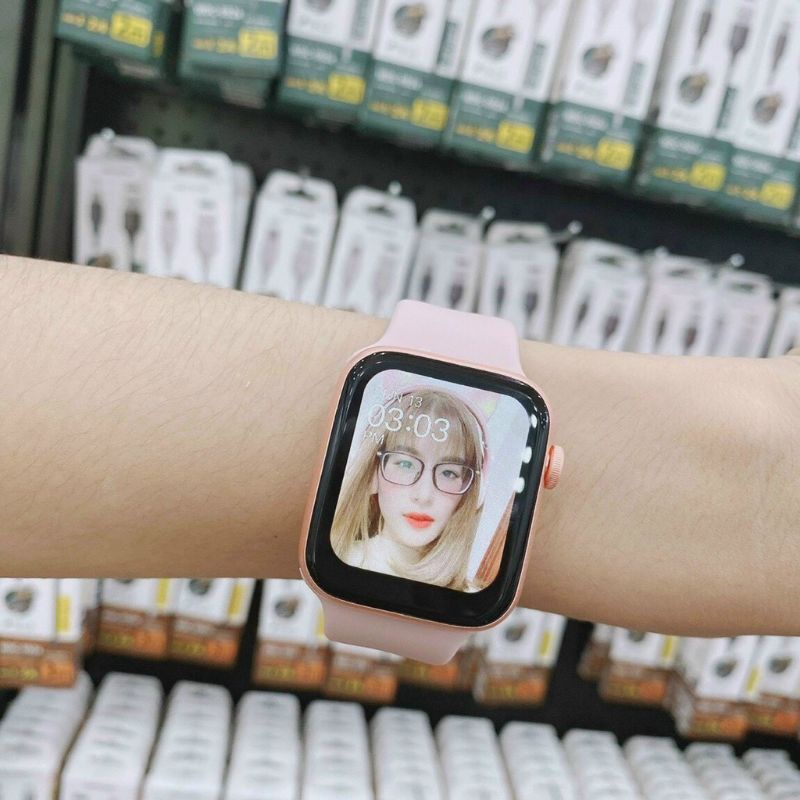 Đồng Hồ Thông Minh T500 - Smart watch 6 Seri 6 - Màn Hình Tràn Viền - Kháng Nước